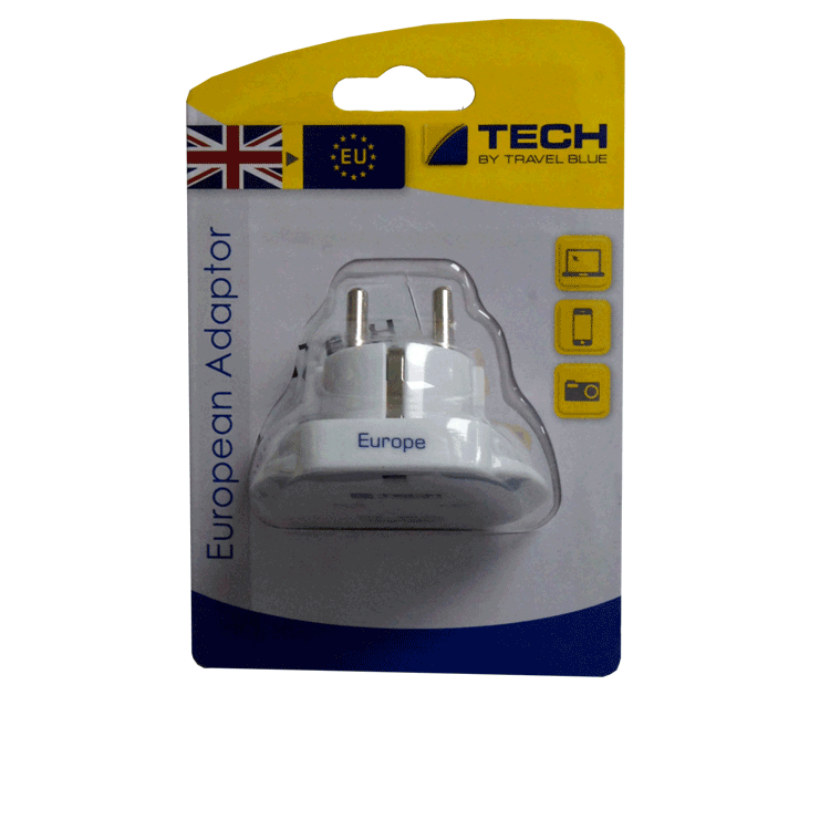 Travel Blue European Travel Adapter