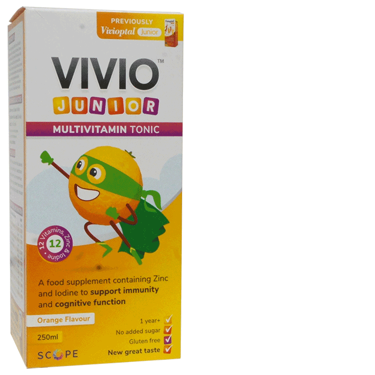 Vivio Junior Orangengeschmack Multi-Vitamin Tonic 250 ml