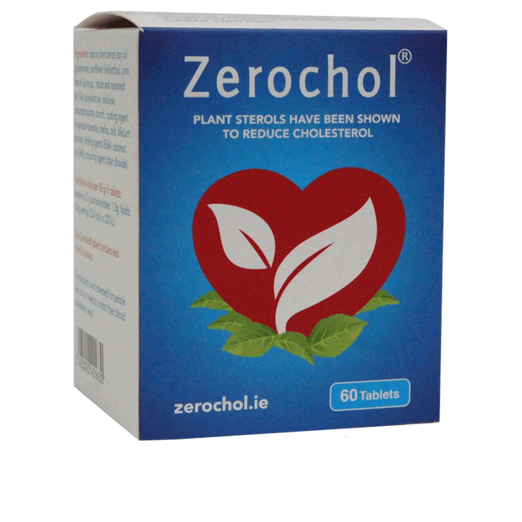 Zerochol Plant Sterols tablets x 60 - For reducing cholesterol